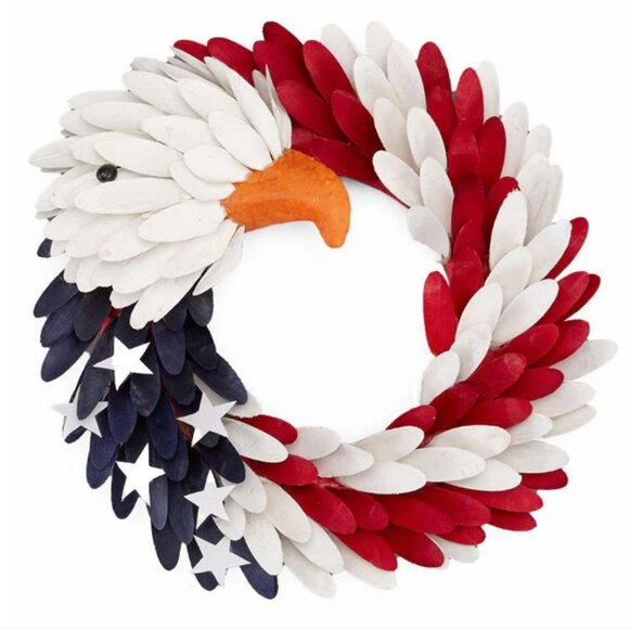 AMERICAN EAGLE WREATH Classic Americana Decor | 4th of July | Memorial Day | USA - Picture 1 of 3